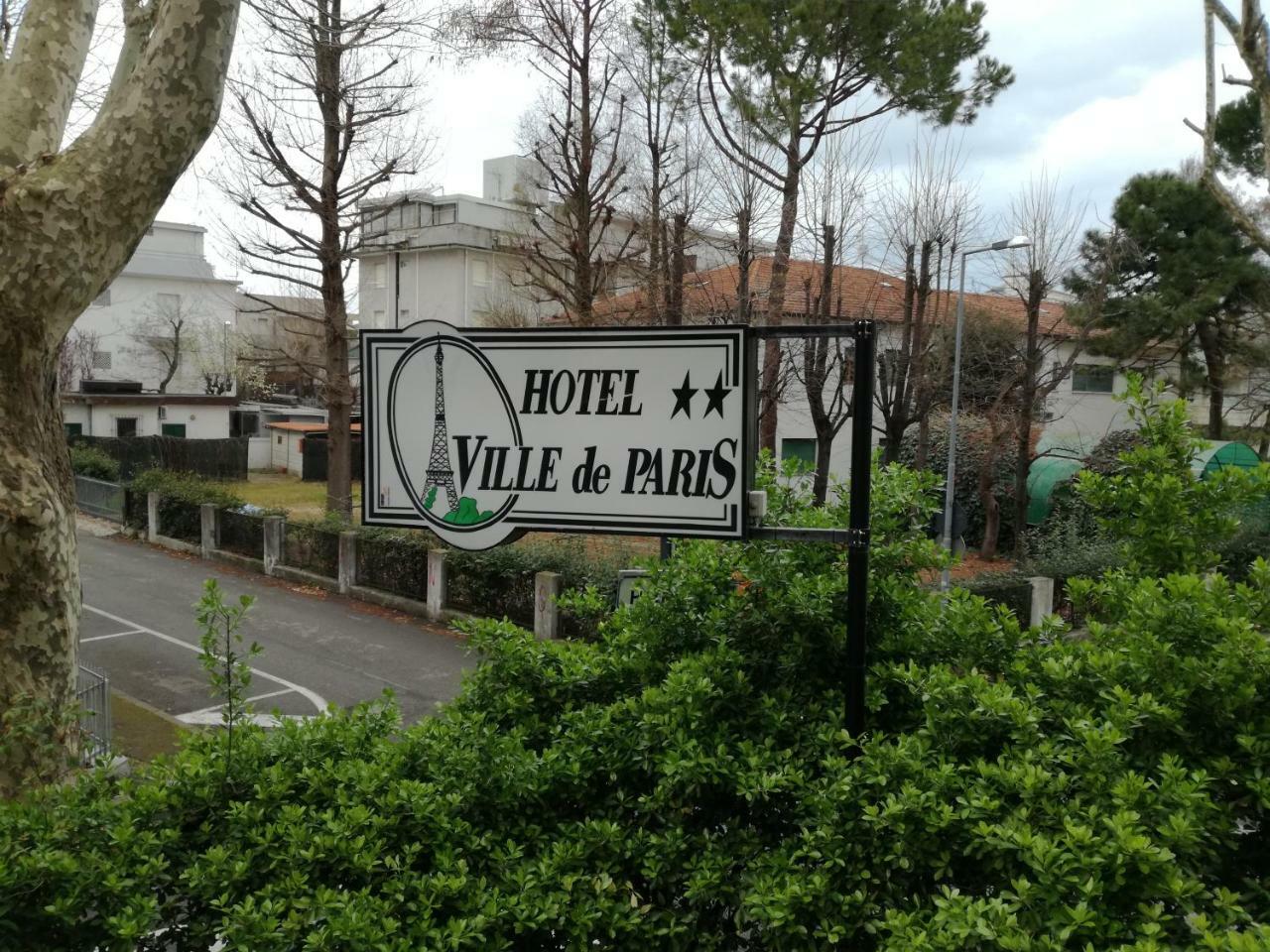 Hotel Ville De Paris Riccione Kültér fotó